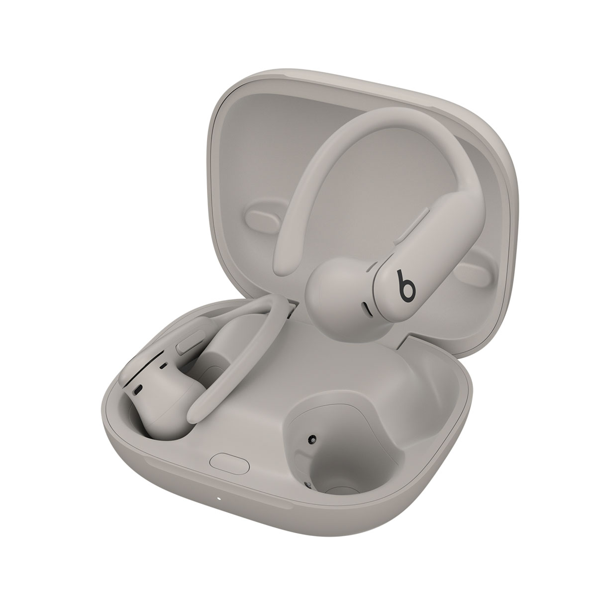 Powerbeats Pro 2 i öppet laddningsetui